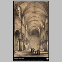 Breuil-Benoît, Ilustración de Recherches historiques sur l'abbaye du Breuil-Benoît,3.jpg